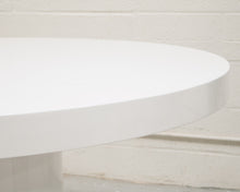 Load image into Gallery viewer, Clara Round White Glossy Table
