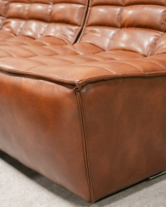 Recycled Leather 6 Piece Juno Sofa