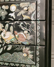 Load image into Gallery viewer, Black Mother of Pearl Cabinet
