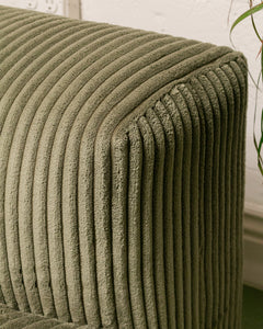 Bailey Sofa in Green Corduroy