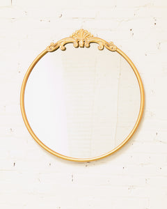 Circle Gold Mirror