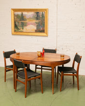 Load image into Gallery viewer, Black Woven and Wood Dining Chair
