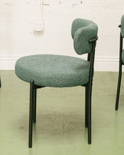 Load image into Gallery viewer, Green Nubby Chairs Set of 4
