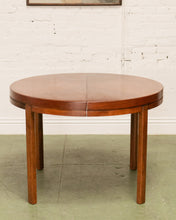 Load image into Gallery viewer, Walnut Oval Table with Leaves
