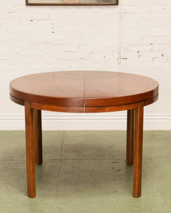 Walnut Oval Table with Leaves