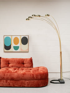 Five Branch Floor Lamp