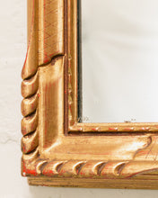 Load image into Gallery viewer, Rectangle Gold Distressed Vintage Mirror (as found)
