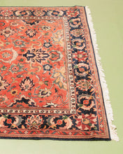 Load image into Gallery viewer, Persian Antique Rug with Black Borders
