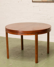 Load image into Gallery viewer, Walnut Oval Table with Leaves
