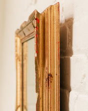 Load image into Gallery viewer, Rectangle Gold Distressed Vintage Mirror (as found)
