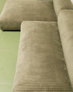 Bailey Sofa in Green Corduroy