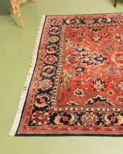 Load image into Gallery viewer, Persian Antique Rug with Black Borders
