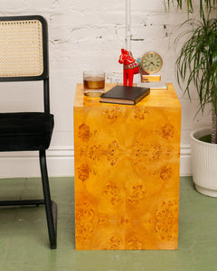 Burlwood Side Table