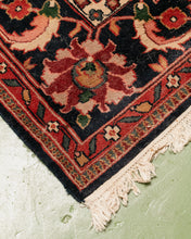 Load image into Gallery viewer, Persian Antique Rug with Black Borders
