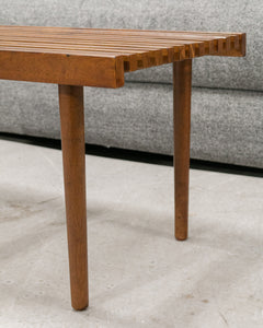 Melanie Slat Coffee Table bench