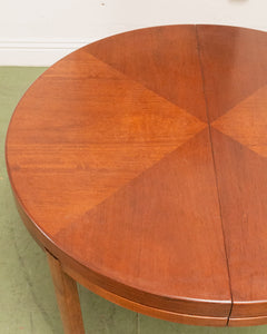 Walnut Oval Table with Leaves