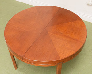 Walnut Oval Table with Leaves