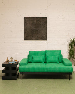 Lux Sofa in Kelly Green