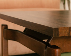 Vintage Square Laminate Coffee Table