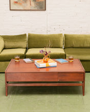 Load image into Gallery viewer, Richard Thompson for Glenn of California Mid Century Walnut Coffee Table
