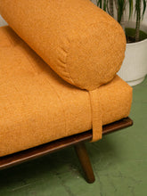 Load image into Gallery viewer, Daybed in Mustard Tweed
