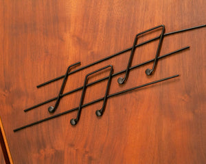 1950’s Rare Music Emblem Shelf unit by Vittorio Dassi