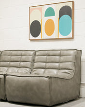 Load image into Gallery viewer, Cantina Quarry Recycled Leather Juno Sofa
