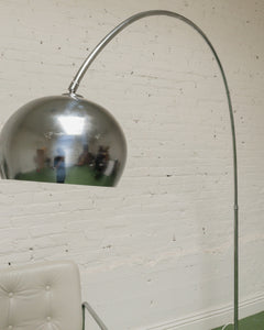 Chrome Arc Lamp