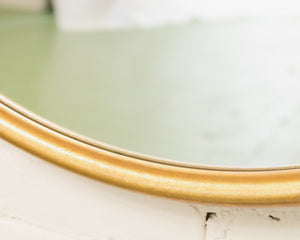 Circle Gold Mirror