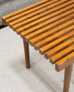 Melanie Slat Coffee Table bench