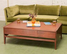 Load image into Gallery viewer, Richard Thompson for Glenn of California Mid Century Walnut Coffee Table
