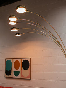 Five Branch Floor Lamp