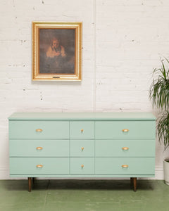 Aqua 9 Drawers Dresser