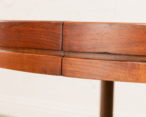 Walnut Oval Table with Leaves