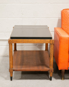 Vintage Walnut Side Table