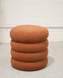 Rita Rust Brown Stool