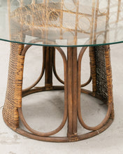 Load image into Gallery viewer, Vintage 70’s boho Dining Table
