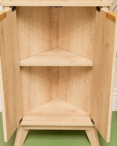 Corner Oak Shelf