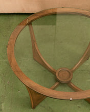 Load image into Gallery viewer, Lane Vintage Round Walnut Coffee Table
