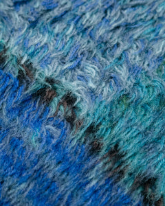 Blue and Teal Rya Rug