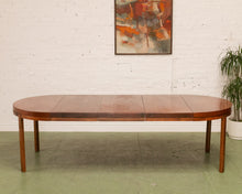 Load image into Gallery viewer, Walnut Oval Table with Leaves
