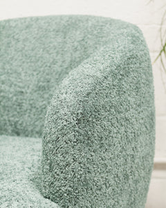 Pia Swivel Chair in Green