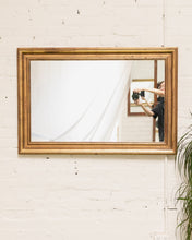 Load image into Gallery viewer, Gold Framed Vintage Mirror
