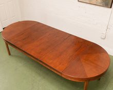 Load image into Gallery viewer, Walnut Oval Table with Leaves
