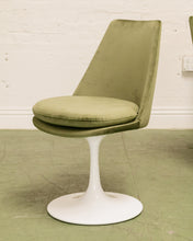 Load image into Gallery viewer, Olive Green Daisy Chair with White Base
