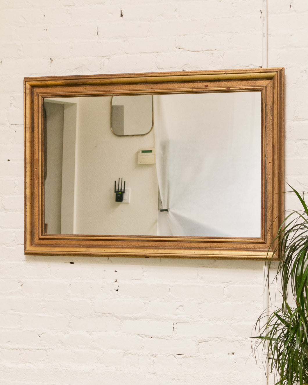 Gold Framed Vintage Mirror