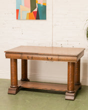 Load image into Gallery viewer, Tiger Oak Desk
