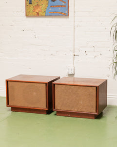 Vintage Speaker Nightstands