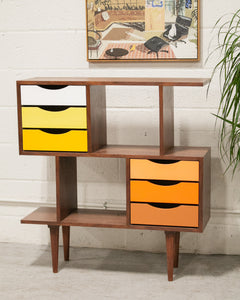 Shelly Color Block Bookcase