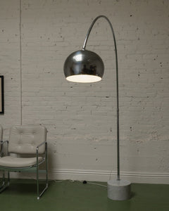 Chrome Arc Lamp